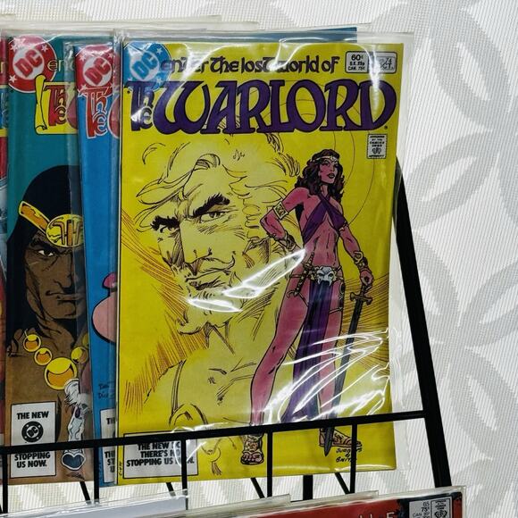 Enter The Lost World Of The WARLORD 64-79 81-85 Lot DC Comics Mike Grell - Picture 2 of 7
